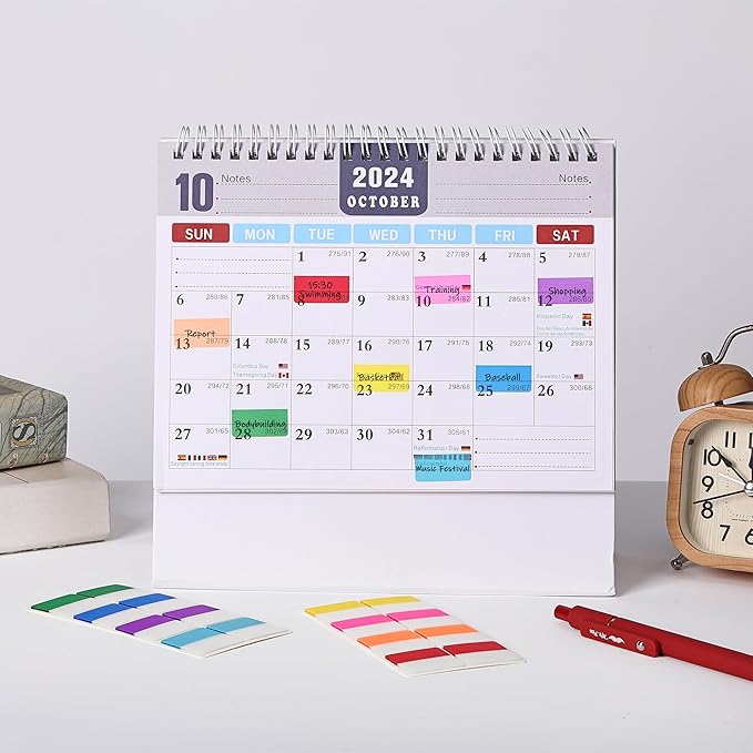 Mr. Pen- Sticky Index Tabs, 240 Pcs, Colorful Sticky Tabs for Notebooks, Page Markers, Page Tabs for Binders, Page Tabs Sticky Tabs for Books, Notebook Tabs, Book Sticky Tabs for Notebooks