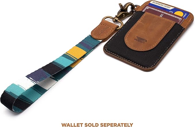 POCKT Lanyard for Keys Wristlet Strap Key Chain Holder for Men and Women - Cool Hand Wrist Lanyards for Keys and Wallets