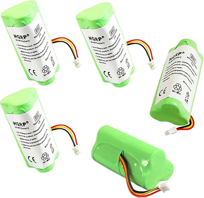 HQRP 5-Pack Battery Compatible with Motorola Symbol LS4278 LS-4278 LS4278-M LI4278 DS6878 82-67705-01 BTRY-LS42RAAOE-01 K35466 Cordless Bar Code Scanner LI-4278 DS-6878