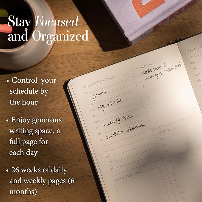 Anecdote 2025-2026 Planner: A Monthly, Weekly & Daily Planner 2025-2026 for Planning Your Success - A5 Size Hardcover Start Anytime and Achieve your Goals. - Dutch Blue