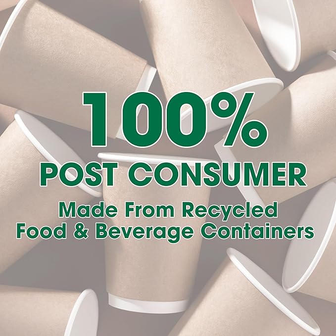 PrintWorks 100% Recycled Printer Paper 8.5" x 11" White - 20 lb Copy & Multipurpose Computer Paper - 1 Pack, 400 Sheets - Made in the USA - 92 Bright - Printer & Copier Compatible (00018)