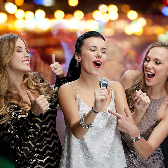 200 Pack VIP Wristbands for Events VIP Bracelets Paper Waterproof Party Wristbands for Events Amusement Parks Concerts Fairs Festivals, 0.79 x 10 Inch(Silver)