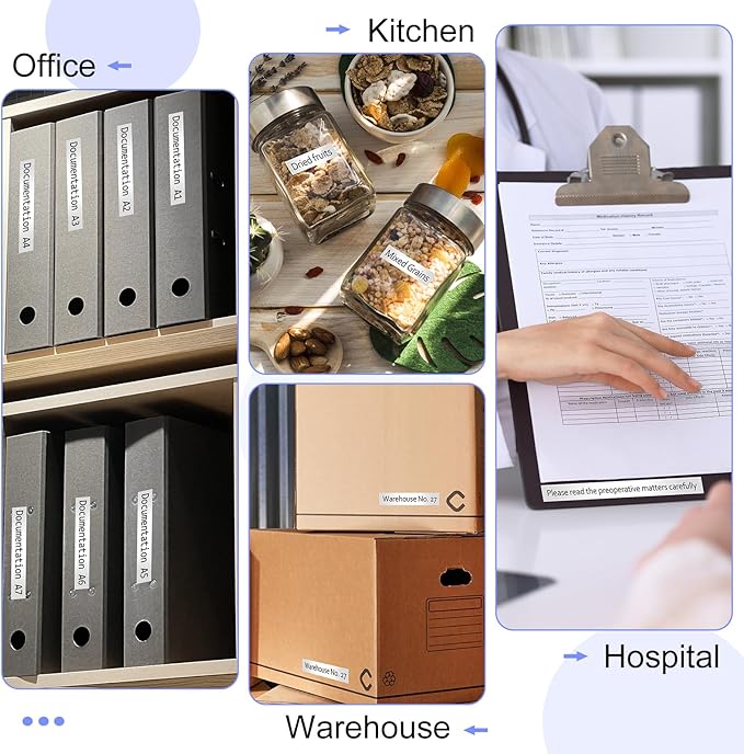 3 Pack Compatible for Brother P-Touch M Tape M931 MK931 M-K931 M-K931S 12mm 0.47 Inch Black on Silver Label Maker Tape for PT-70BMH PT-70DIY PT-70HK PT-70HOL PT-70HOT PT-70SP