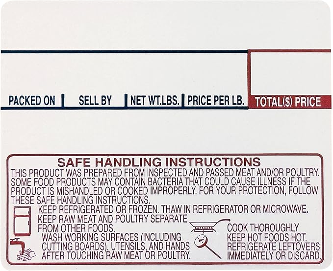LST-8030 Printing Scale Label, 58 x 50 mm, Non-UPC/Safe Handling 36 Rolls Per Case, Lower Price Than 12 Rolls