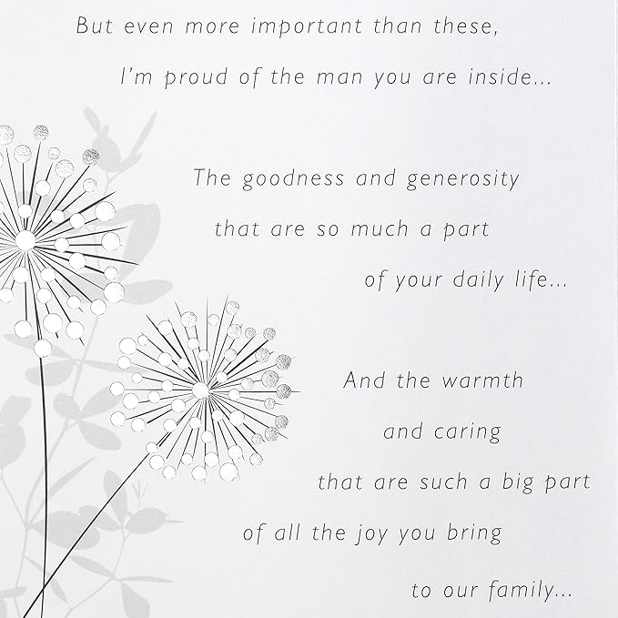American Greetings Anniversary Card for Husband (Proud of the Man You Are)