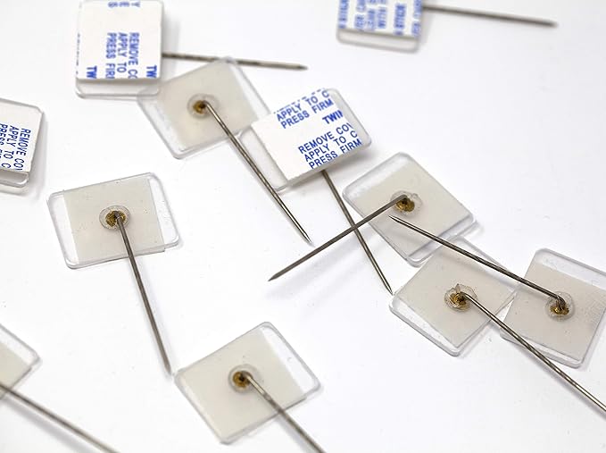 Partition Pins | Cubicle Pins | Office Cubicle Decor Pins - Value Pack of 50 Fabric Pins for Furniture, Office Signs, and Fabric Mounting - Made in The USA