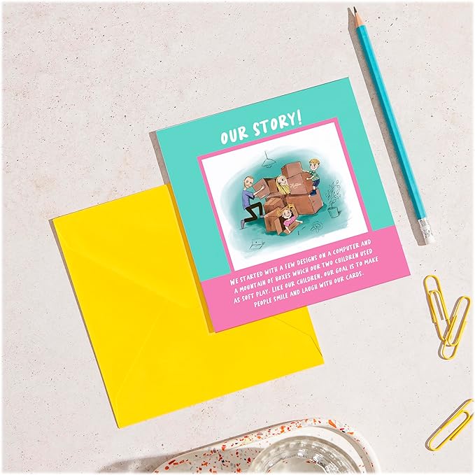 Huxters Birthday Card from the Dog – Basset Hound - Happy Birthday to Dog Mum and Dog Dad – Birthday Card from the Dog to Friends Family First Birthday (Basset Hound)