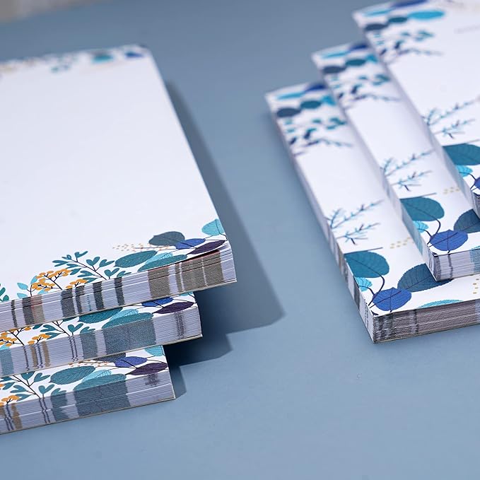 3 Pack Weekly Planner Notepad Tear Off 52 Undated Weekly Calendar Sheets To Do List Notepad Desk Planner Planning Pads Productivity Tracker for Work Goals Notes Schedule Ideas, Blue