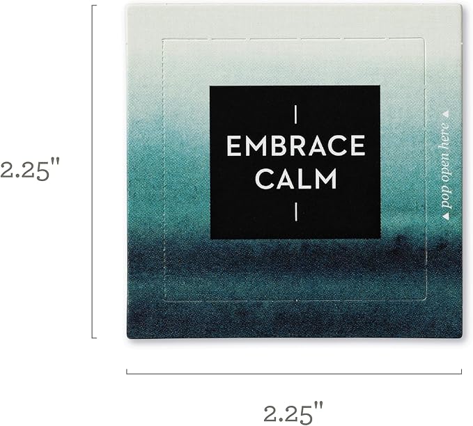 Compendium ThoughtFulls Pop-Open Cards – Embrace Calm – 30 Pop-Open Cards, Each with a Different Inspiring Message Inside