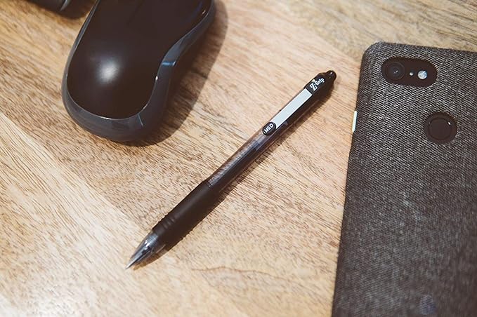 Zebra Pen Ballpoint - Pack Of 40 Black Z-grip Retractable Fine Point 0.7 mm