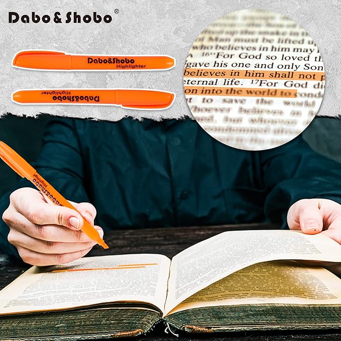 Dabo&Shobo Highlighters, 60 Bulk Pack Highlighter, Assorted Colors, Chisel Tip, Quick Drying For Highlighting
