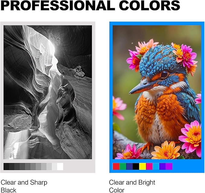 936e Ink Cartridges Combo Replacement for HP 936 936e 936XL Ink Compatible with OfficeJet 9122e OfficeJet Pro 9135e 9128e 9125e 9110b 9130b 9730e Printers (4 Pack, with Smart Chip)