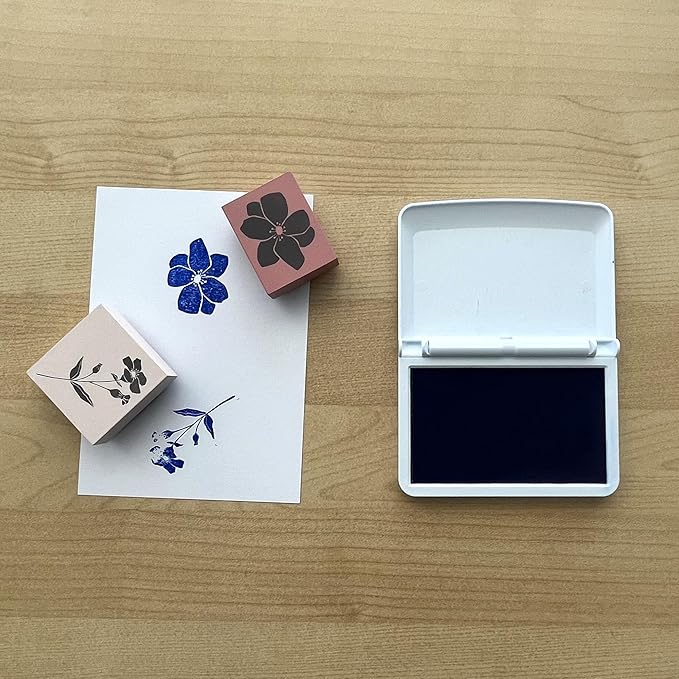 COLOP Make Series, Ink Stamp Pads, with Non-Toxic Premium Ink, Water-Based Acid-Free (Silent Sea, Make 3-3-1/2" x 6-1/4")