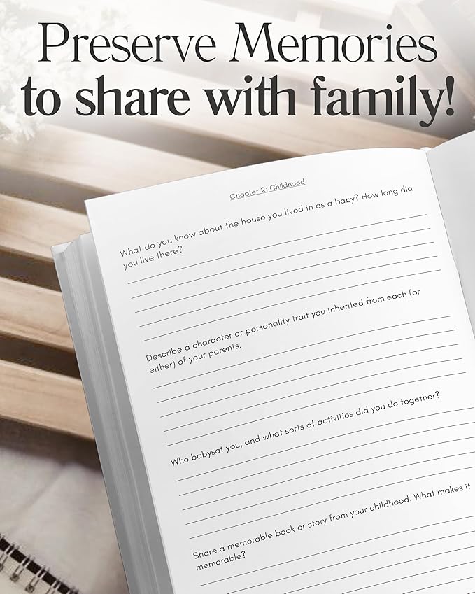 Papa's Life Story Journal (Hardcover): A Meaningful Keepsake for Papa to Share His Journey and Memories, Book Includes 250+ Prompt Questions, Sentimental Gifts for Father's Day, Birthday & Christmas