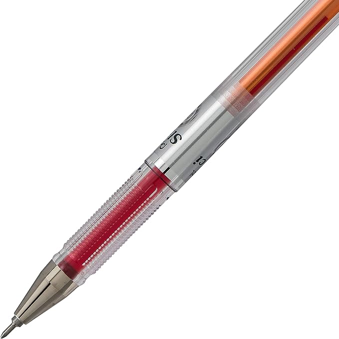 Pentel Arts Slicci 0.25 mm Extra Fine Gel Pen, Assorted Ink, 8 Pack (BG202BP8M)