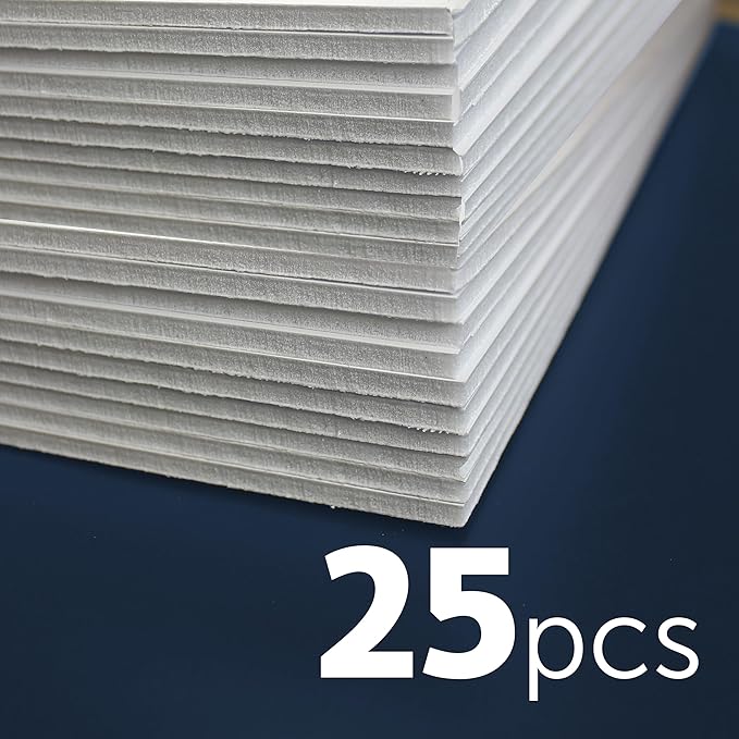 Flipside Products 32" x 40" White Foam Board, Arts and Crafts, 3/16" Thick, Presentations, Large Signboards, Backing Board, Display, Pack of 25