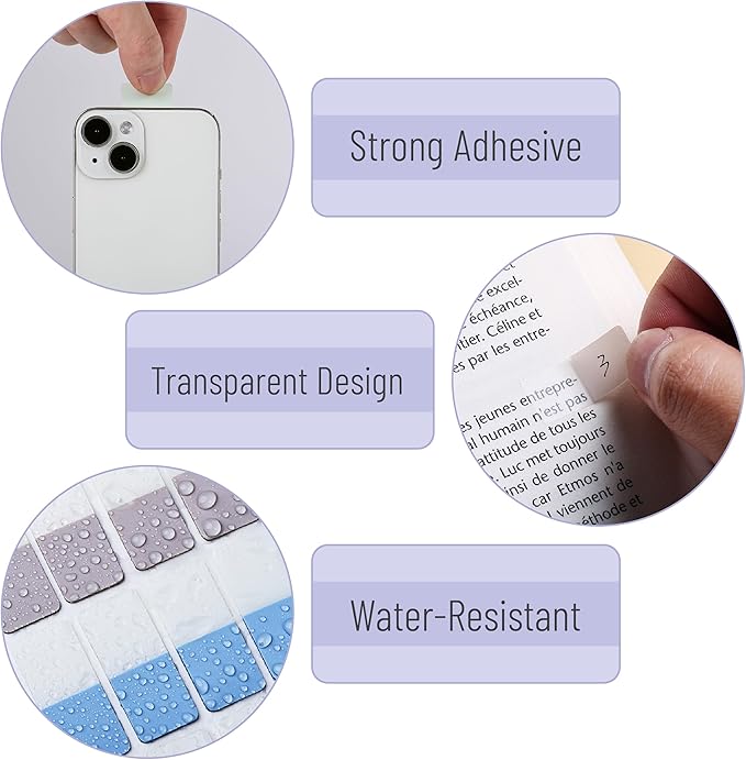 Mr. Pen- Sticky Index Tabs, 240 Pcs, Pastel Sticky Tabs for Notebooks, Page Markers, Page Tabs for Binders, Page Tabs Sticky Tabs for Books, Notebook Tabs, Book Sticky Tabs for Notebooks