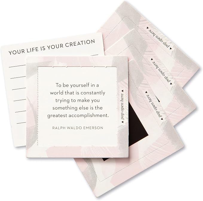 Compendium ThoughtFulls Pop-Open Cards — Inspired Life — 30 Pop-Open Cards, Each with a Different Inspiring Message Inside