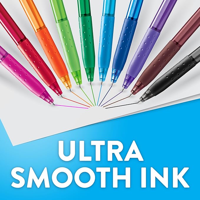 Paper Mate InkJoy 300RT Retractable Ballpoint Pens Medium Point (1.0mm) Black Pack of 36 Ideal for Office Supplies Journaling and Writing Accessories