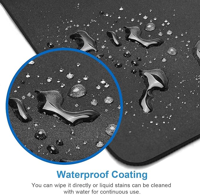 Mouse Pad, Christian Cross Mouse Pad, Square Waterproof Mouse Pad Non-Slip Rubber Base MousePads for Office Laptop, 9.5"x7.9"x0.12" Inch(Hope and Love)…