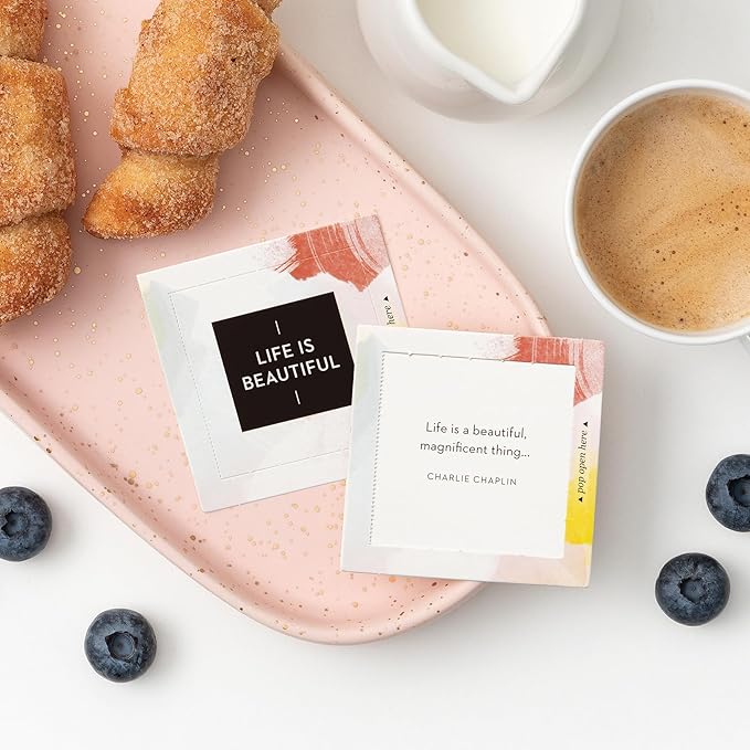 Compendium ThoughtFulls Pop-Open Cards — Life is Beautiful — 30 Pop-Open Cards, Each with a Different Inspiring Message Inside