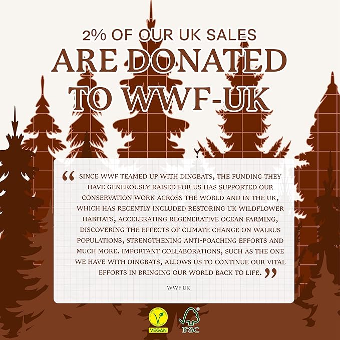 Dingbats A5 Wildlife Ruled Notebook Journal - Premium Vegan Leather Softcover Executive Journal for Women & Men - Work, Note Taking, Writing & Travel