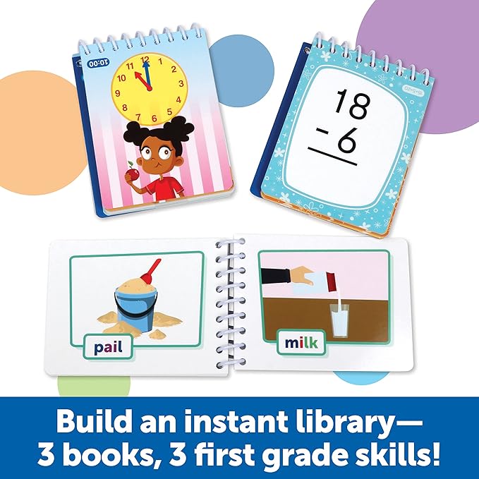 Skill Builders! First Grade Flipbook Library