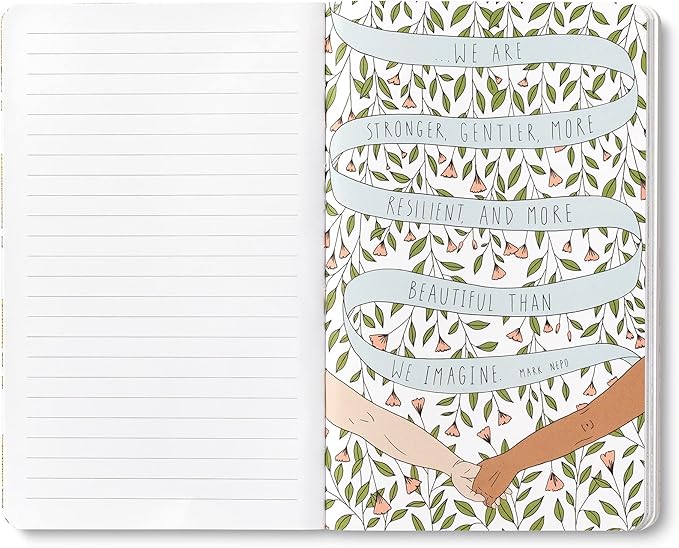 Compendium Softcover Journal - There is always hope… – A Write Now Journal with 128 Lined Pages, 5”W x 8”H
