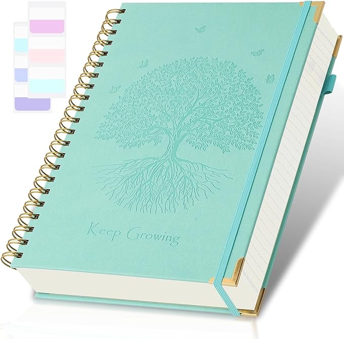 Spiral Notebook, College Ruled Notebook, 8.5