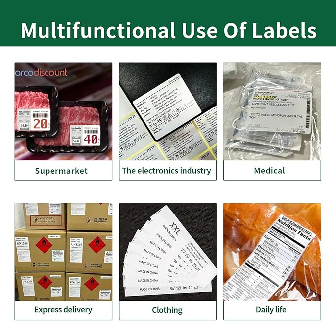 Half Sheet Shipping Labels,40 Sheets,5.5"×8.5",2 per Sheet,Mailing Label for Laser & Inkjet Printer Labels,Large Labels,Matte White Large Label Stickers,Half Page Labels,Letter Size