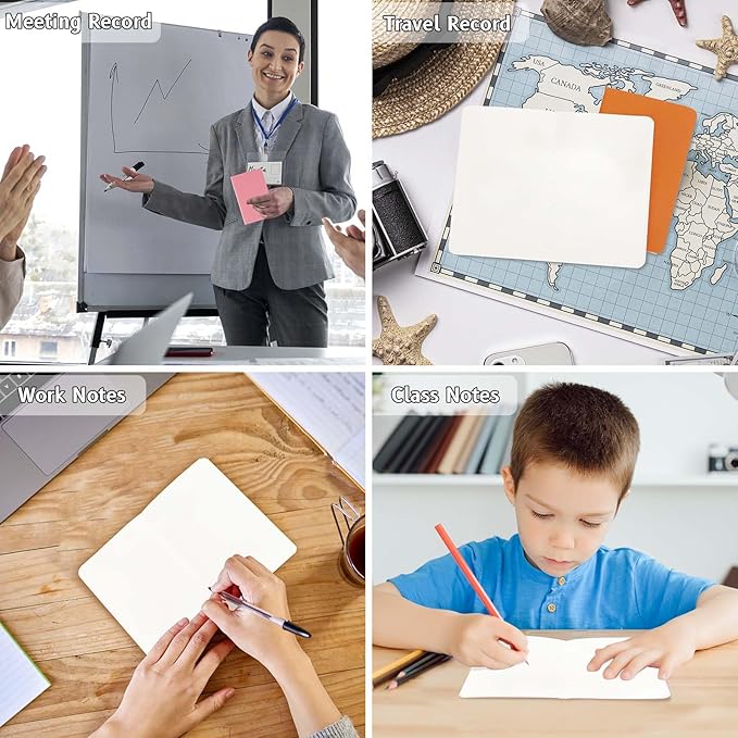 32PCS Mini Notebooks Bulk, 3.5" x 5.5", 16 Color, 60 Pages Blank Paper Small Pocket Notebook Set, Mini Journal Memo Notepads for Kids, Students, Traveler, School Office Supplies