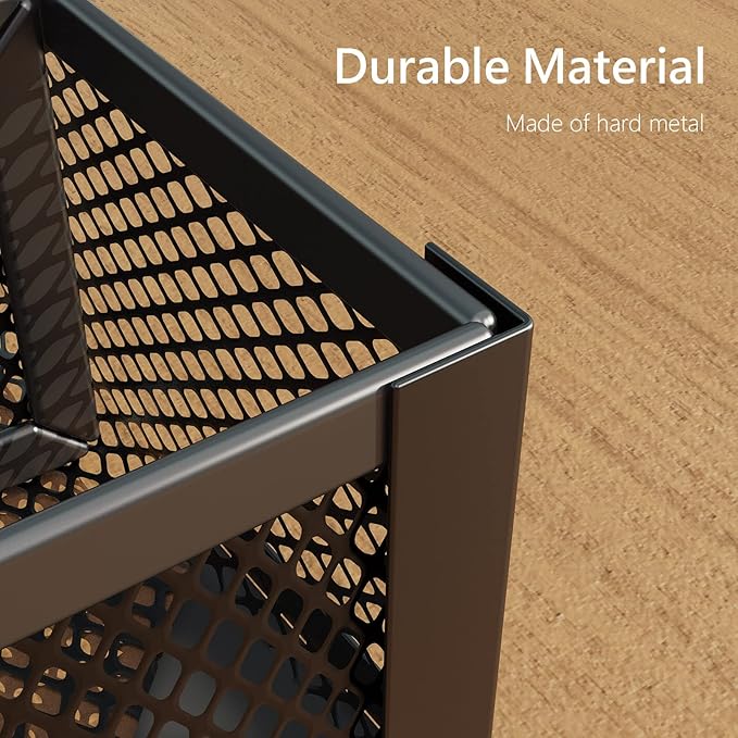 Desk Drawer Organizer, Office Desk Organizer Tray with 5 Dividers, Pen Pencil Drawer Organizer for Office Supplies, Desktop, Bathroom, Kitchen, Makeup, Vanity ﻿