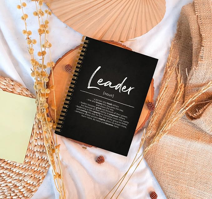 OXW Meeting Notebook for Work, Leadership Gifts, Employee Appreciation Gifts, Journals for Writing, Thank You Gifts for Women Men Coworkers Mentor Boss Supervisor Teacher(5.5'' X 8.3'')