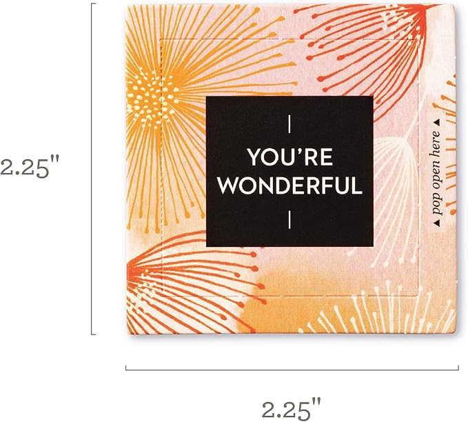 Compendium ThoughtFulls Pop-Open Cards — You’re Wonderful — 30 Pop-Open Cards, Each with a Different Inspiring Message Inside