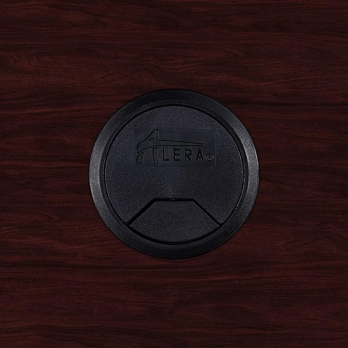 Alera ALEVA354224MY Valencia Series 42 in. x 23-5/8 in. x 29-1/2 in. Reversible Return/Bridge Shell - Mahogany