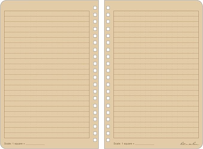 Rite In The Rain Side Spiral Notebook Tan