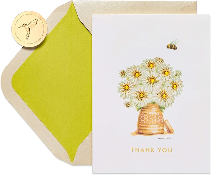 Papyrus Thank You Card - Designed by Bella Pilar (So Sweet)