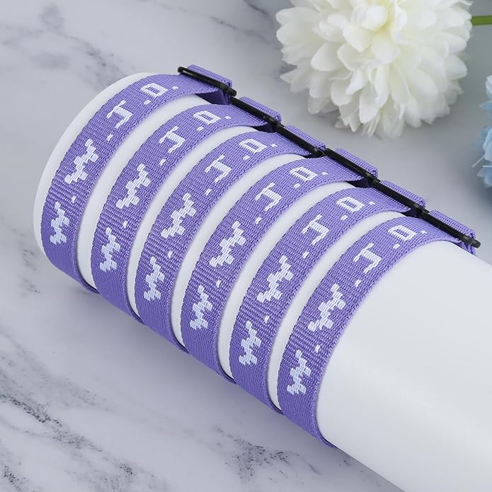 6PCS WWJD Bracelet for Women Men, Christian Gifts Wristbands, WWJD Rubber Bracelets - What Would Jesus Do Silicone Bracelet