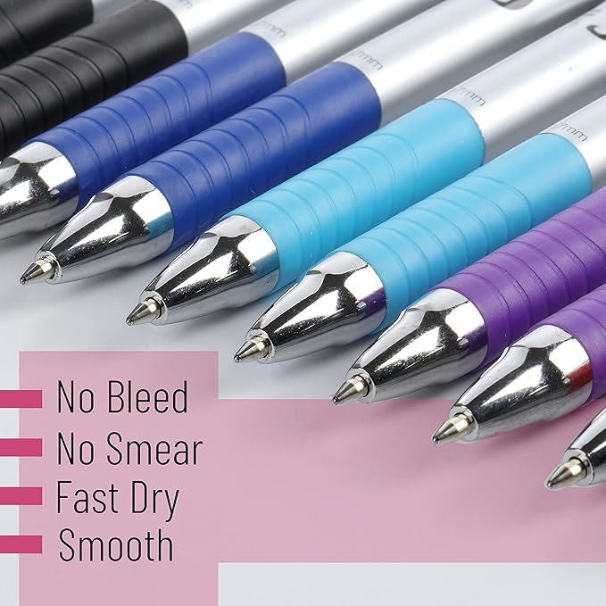 Mr. Bible Colored Pens - 16 Pack, Fine Point, No Bleed Through for Journaling & Planning
