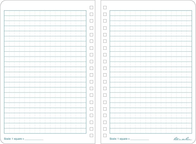 Rite in the Rain Weatherproof Side Spiral Notebook, 4.625" x 7", Yellow Cover, Universal Pattern (No. 373)