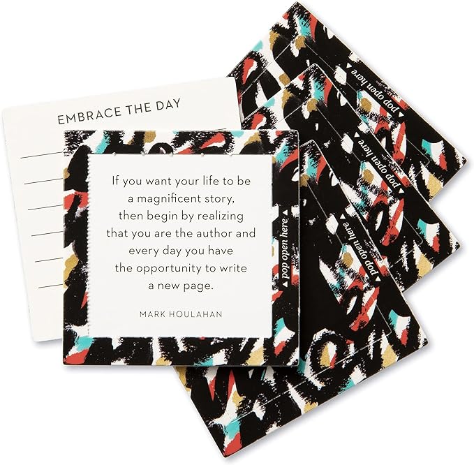 Compendium ThoughtFulls Pop-Open Cards — Carpe Diem — 30 Pop-Open Cards, Each with a Different Inspiring Message Inside