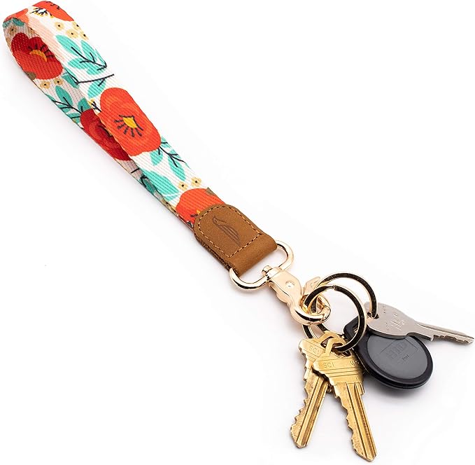 POCKT Lanyard for Keys Wristlet Strap Key Chain Holder for Men and Women - Cool Hand Wrist Lanyards for Keys and Wallets