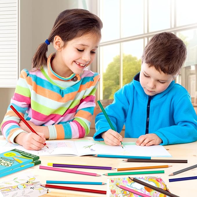 900 Count Colored Pencils Bulk, 12 Assorted Colors, 75 Packs Pre-sharpened Coloring Pencils Set for Kids and Adult, Teachers Essential Classroom Prizes, Back to School Supplies
