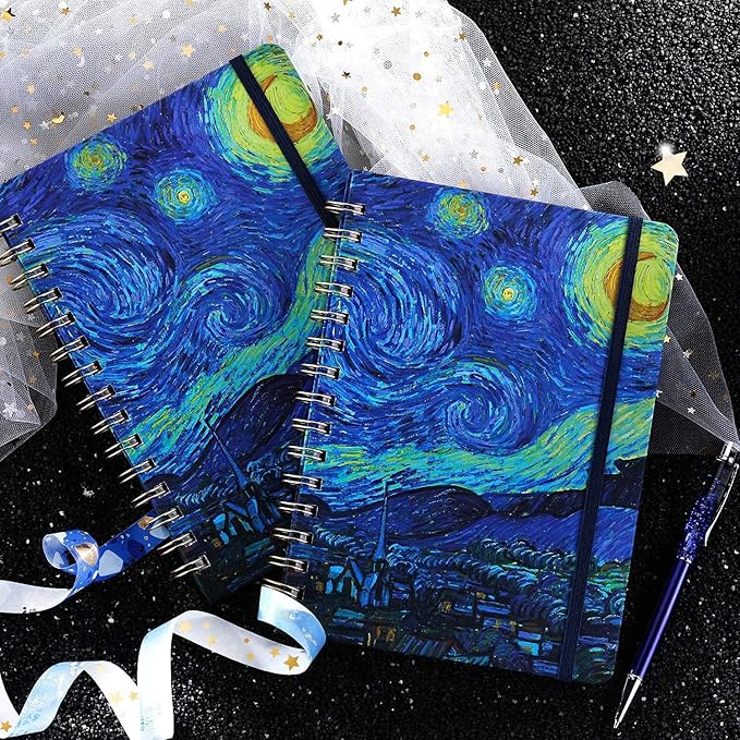 Ruled Journal/Notebook - Lined Journal with Premium Thick Paper, College Notebook/Journal, 8.5" X 6" with Exquisite Inner Pocket, Strong Twin-Wire Binding, Waterproof Hardcover for Home, School