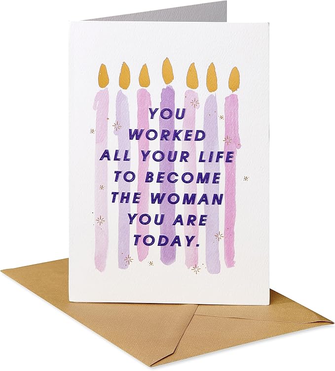 American Greetings Birthday Card for Her (So Worth Celebrating)