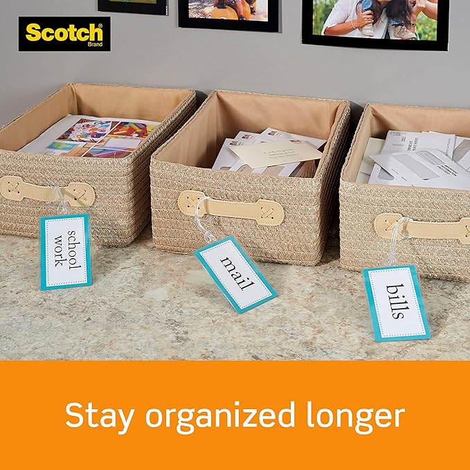 Scotch Thermal Laminating Pouches, 50 Count, Clear, 3 mil., Laminate Homemade Ornaments, Christmas Banners and Gift Tags, Ideal Holiday Supplies, Fits Letter Sized (8.9 in. × 11.4 in.) Paper