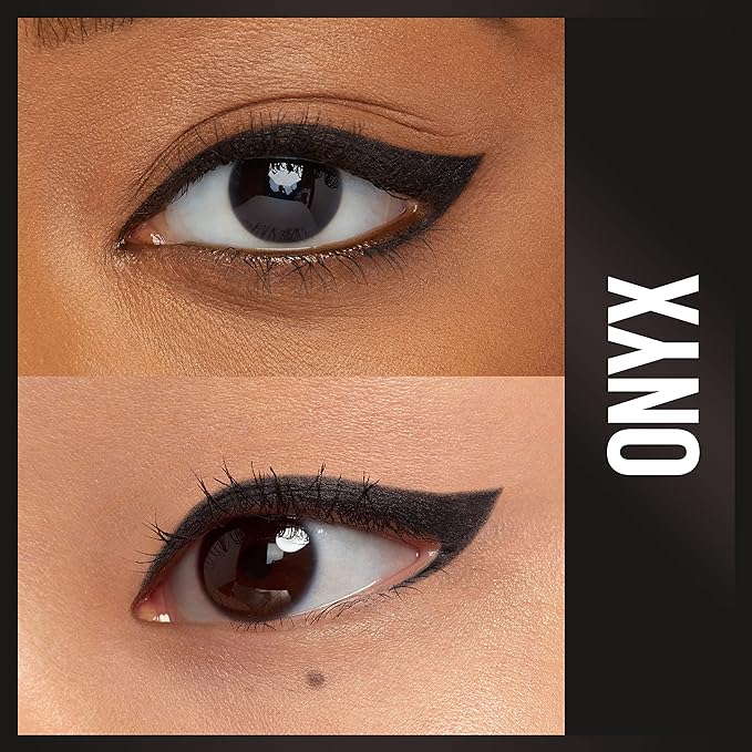 Maybelline Unstoppable Waterproof Mechanical Black Eyeliner Pencil, Easy to Apply, Smooth Glide, Up to 24 Hour Wear, Onyx
