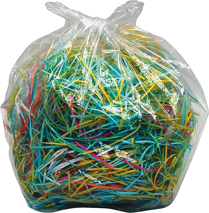 Dahle 20737 Shred Bags w/Gusseted Sides for Maximum Capacity, for Dahle 71-120 gal. Shredders, 4 mil. Thickness (Pack of 50)