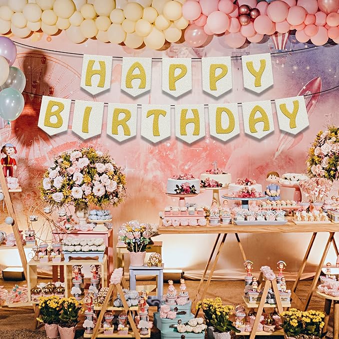 24 Sheets White Glitter Cardstock Paper, A4 Premium Sparkly Paper for Scrapbook, DIY Projects, Party Decoration, Gift Box Wrapping 250GSM/92lb