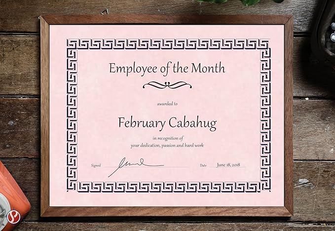 Ice Pink Stationery Parchment Recycled Paper | 65Lb Cover Cardstock | 8.5” x 11” Inches | 50 Sheets Per Pack
